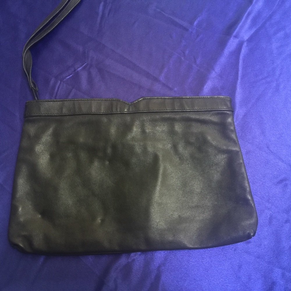 100% Leather Clutch Purse